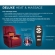 Angus Layflat Lift Recliner with Heat & Massage in Nutmeg Fabric